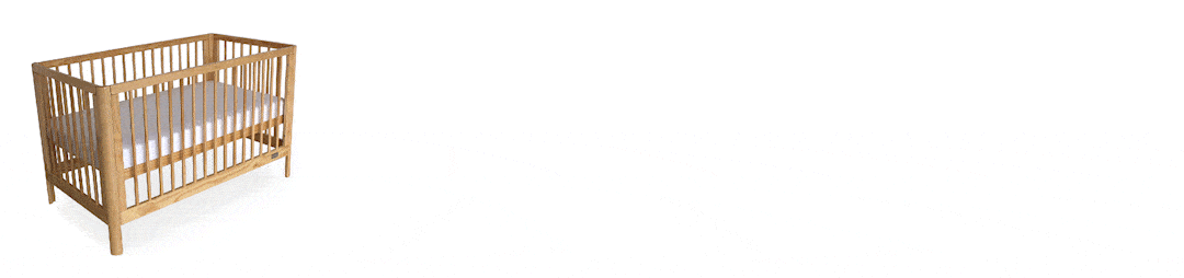 Dune 3 in 1 Cot- Natural