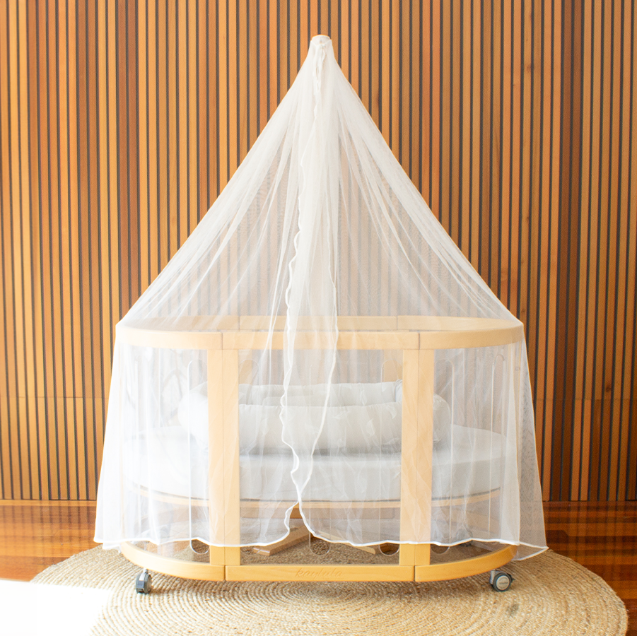 Cot Net &amp; Stand-Beech