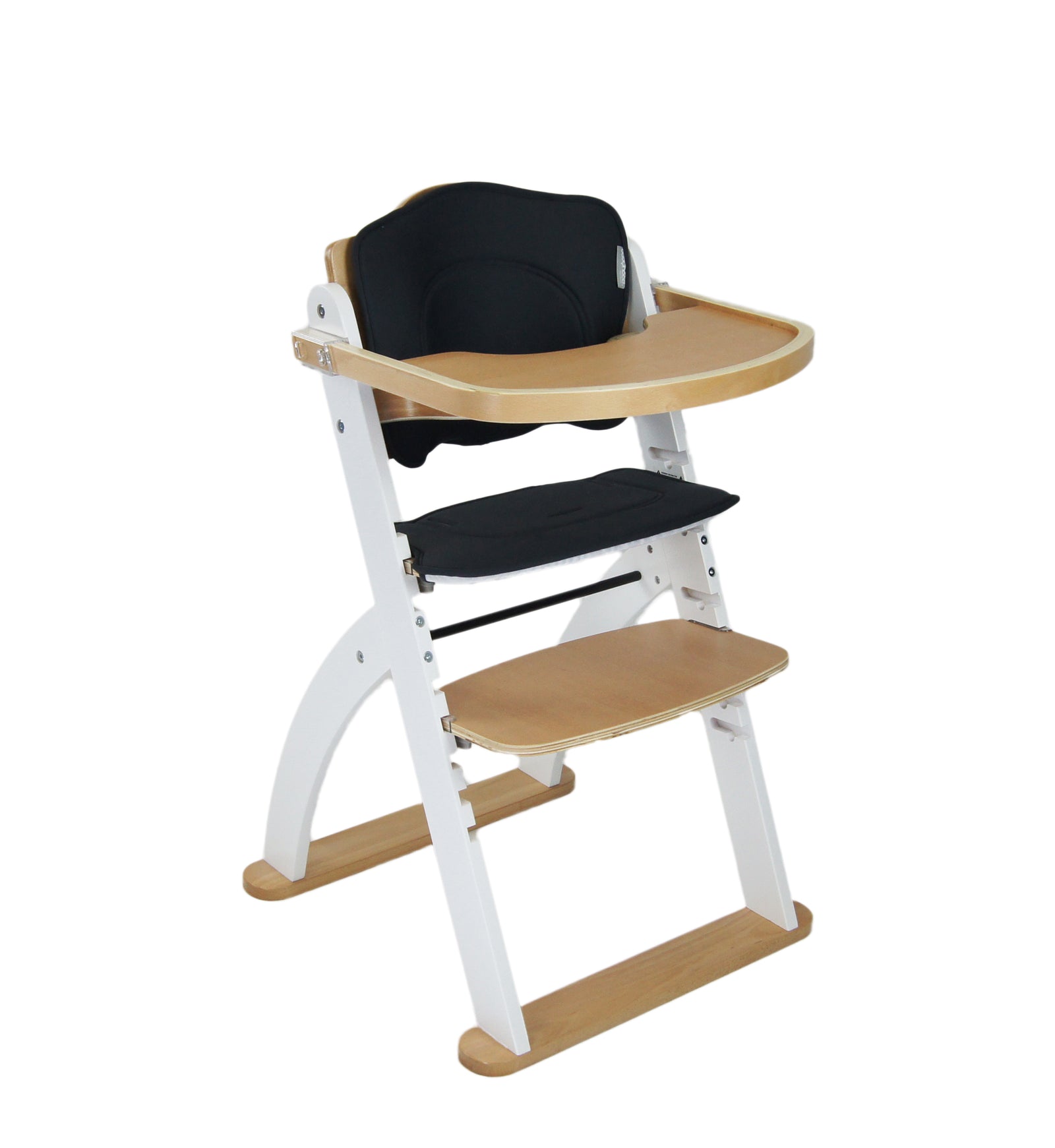 Ava High Chair- White / Beech