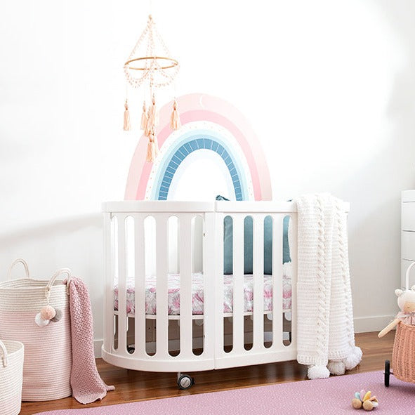 Sova Classic in Cot and Mattress White Babyhood NZ