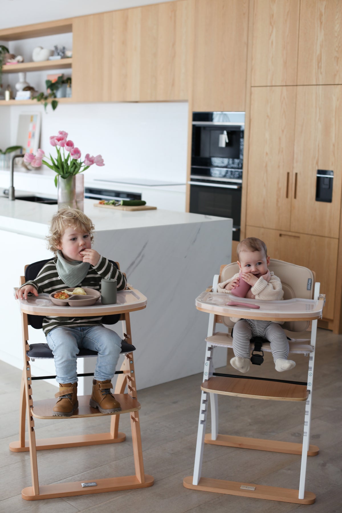 Ava High Chair - Beech