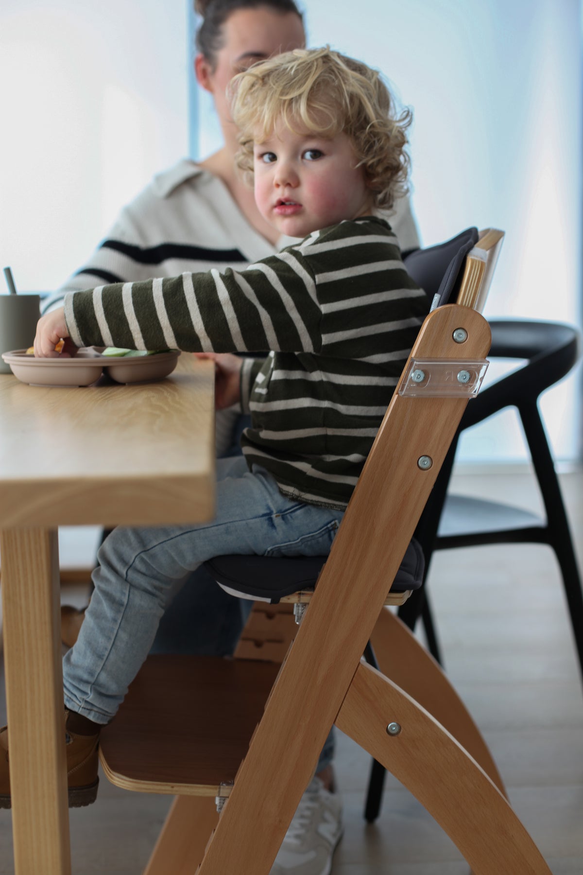 Ava High Chair - Beech
