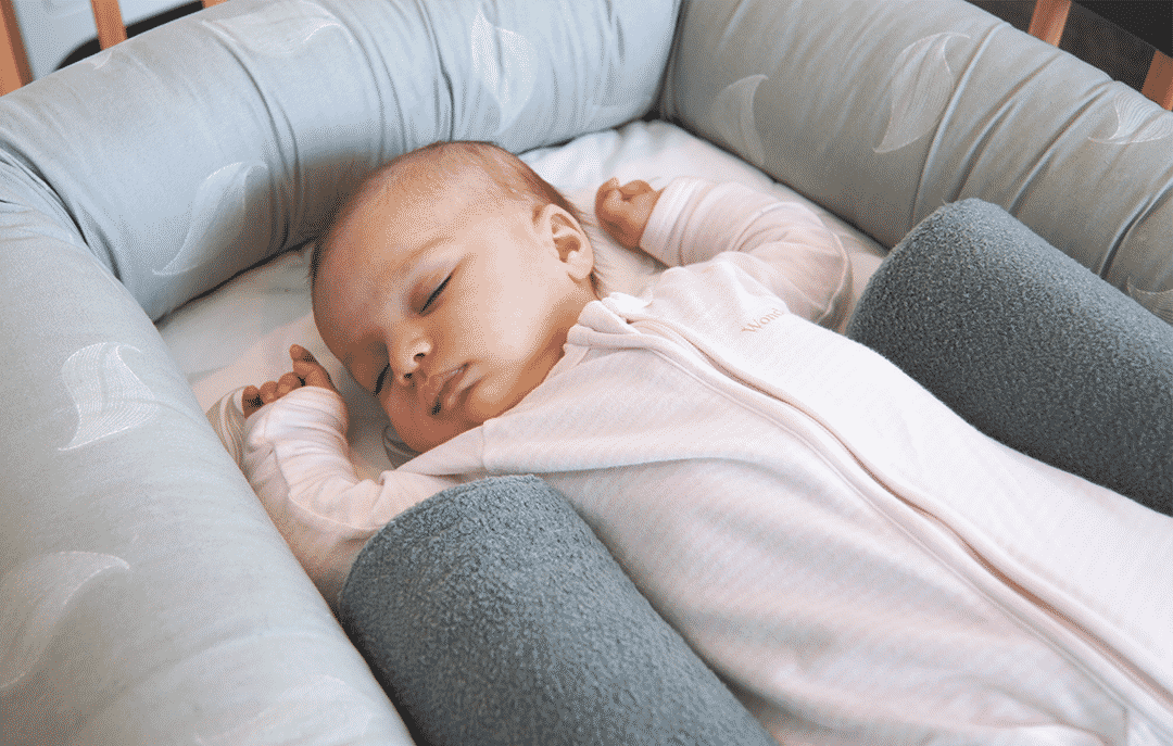 Babyhood Breathe Eze Sleep Positioner - Grey