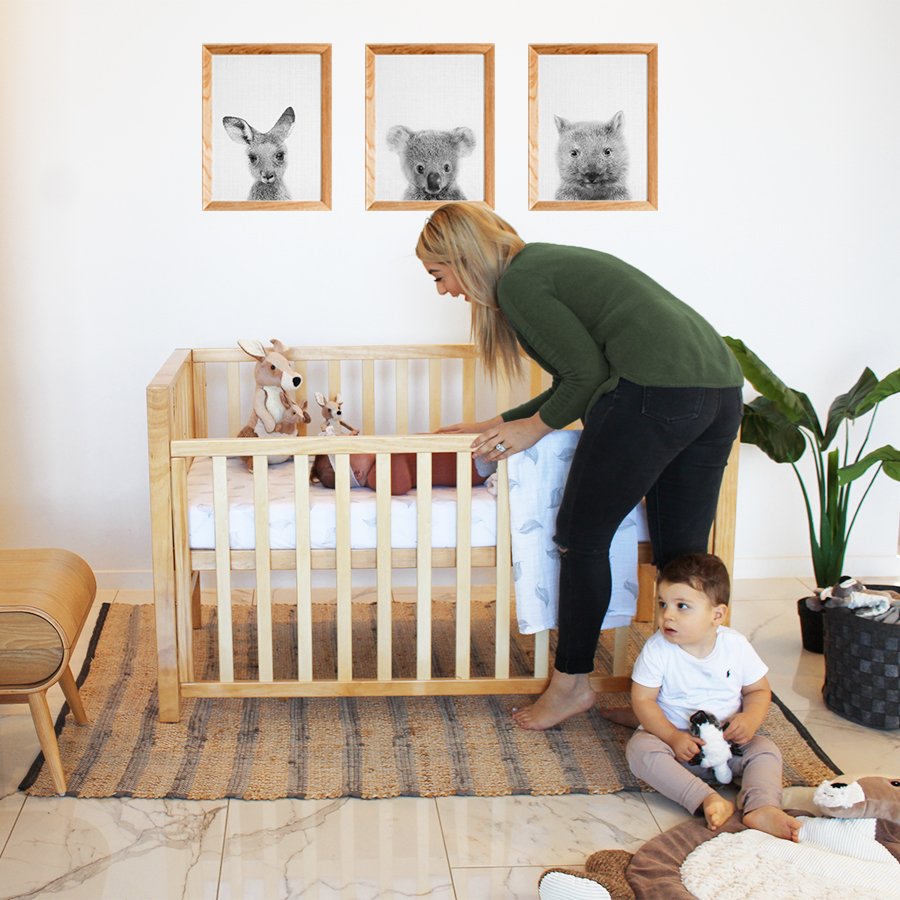 Lulu Cot 3 in 1 - Natural