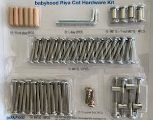 Cot Hardware Kit - Babyhood NZ