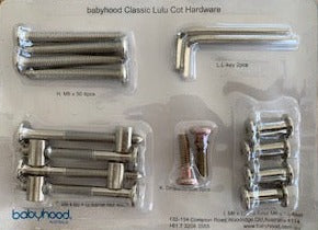 Cot Hardware Kit - Babyhood NZ