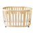 Sova Classic 5 in 1 Cot and Mattress - Beech